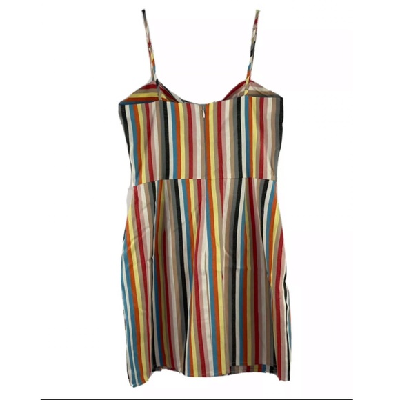 Shaycation x REVOLVE Elsie Mini Dress Striped Multicolor Women’s SOLD - Picture 2 of 5